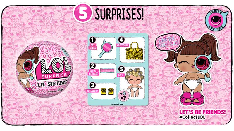 lol surprise serie 4 lil sisters eye spy promo - Universo L.O.L. Surprise!